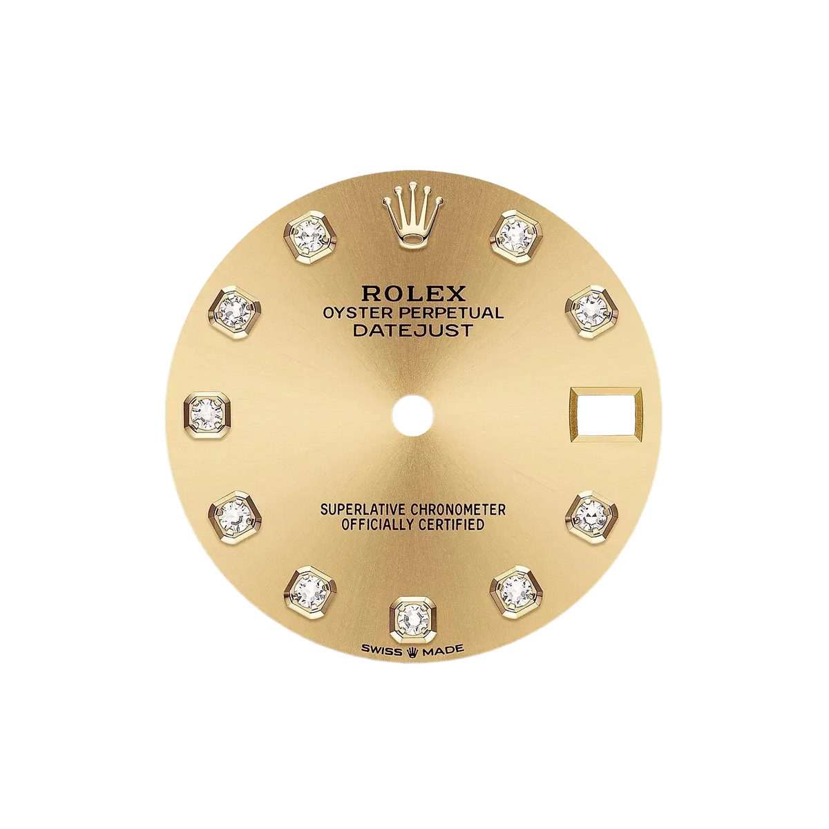 Datejust Oyster 31 mm Yellow Gold and Diamonds 278288RBR-0005