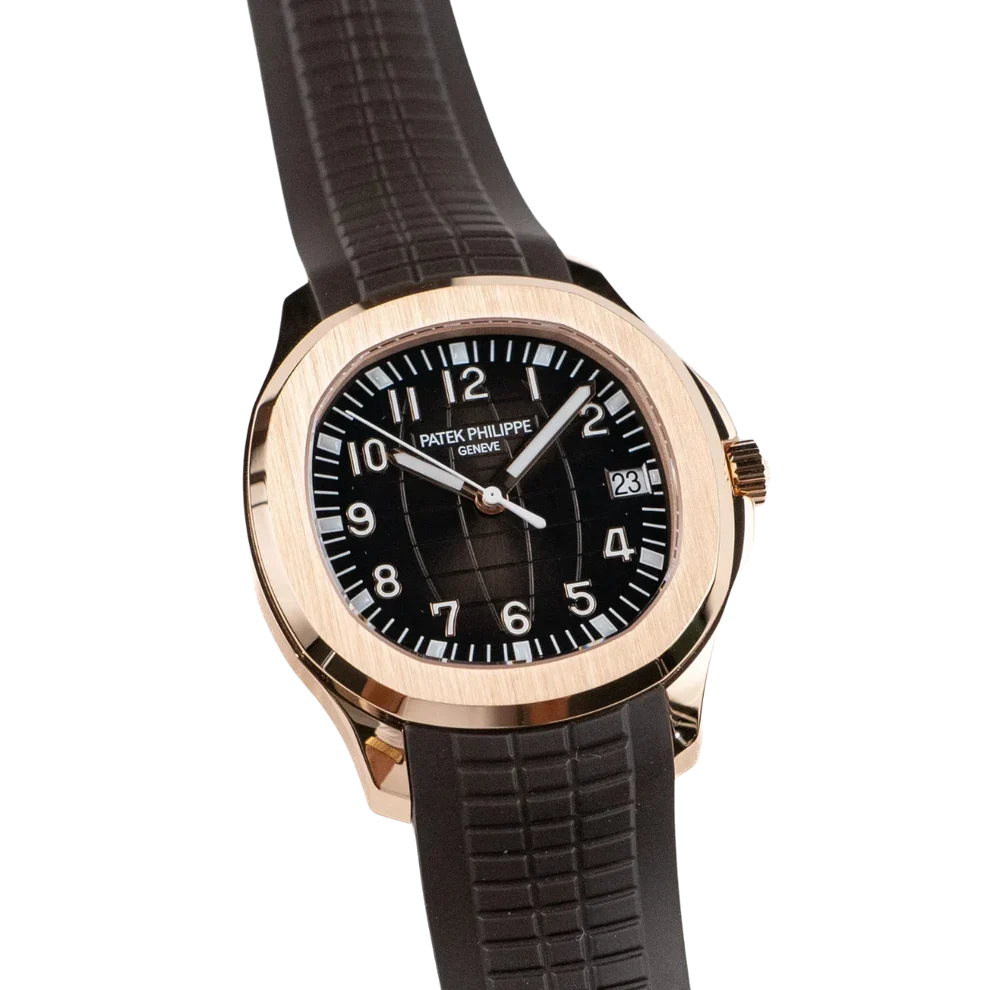 Aquanaut 5167R-001 Rose Gold Brown Dial