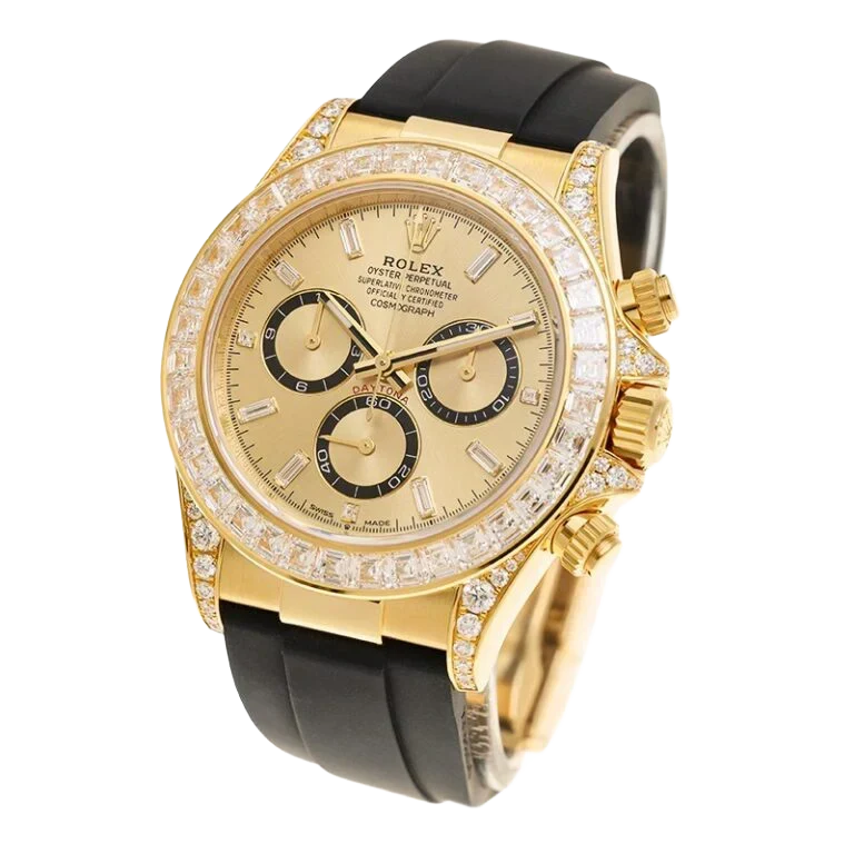 Daytona Oyster, 40mm, yellow gold and diamonds Reference 126538TBR