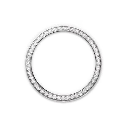 Day-Date 40mm Silver Dial 18 kt White Gold Diamonds 228349RBR-0001