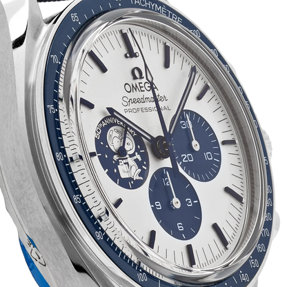 Speedmaster 42mm Silver Snoopy Award 50th Anniversary