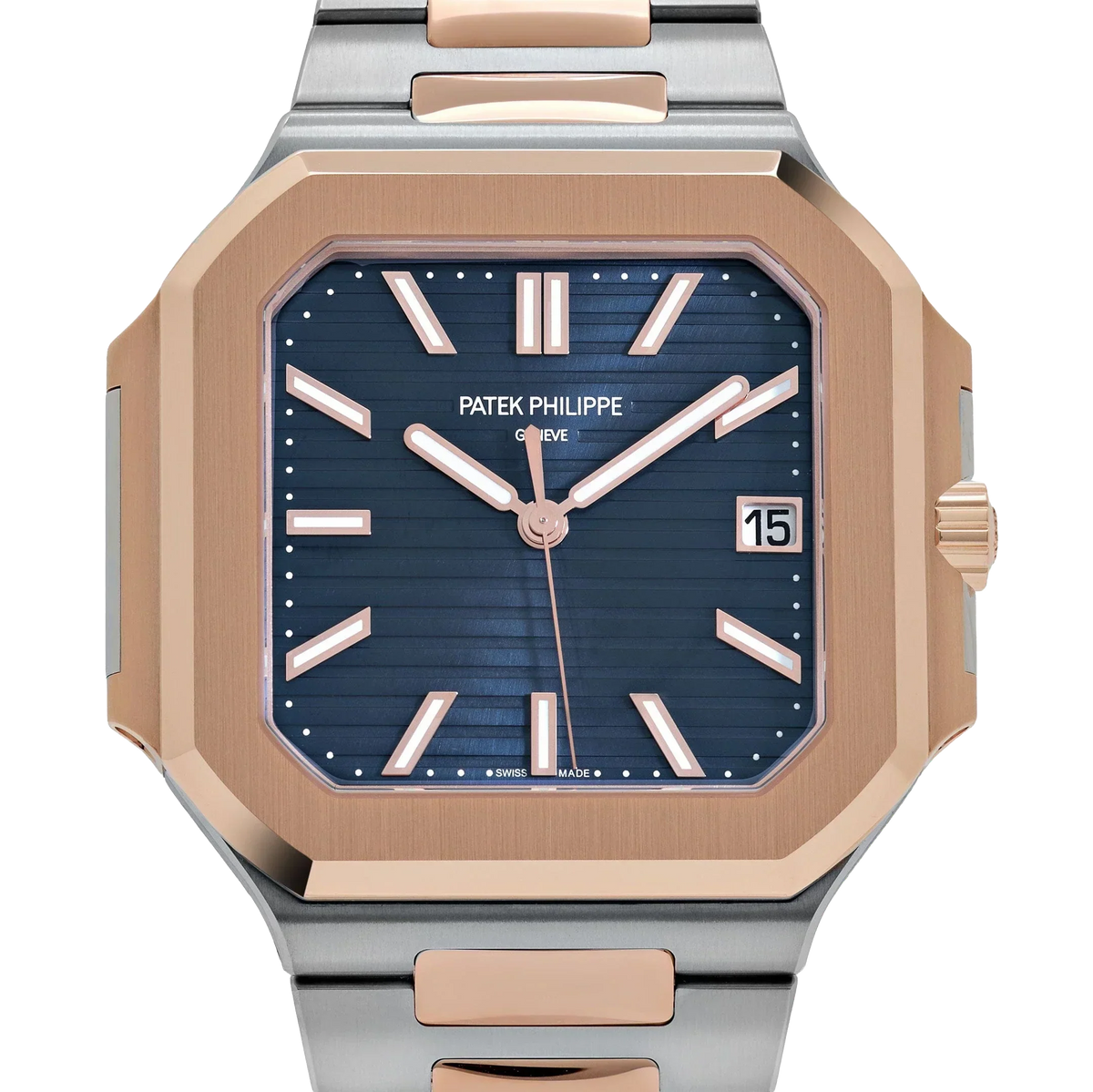 Cubitus 45mm 5821/1AR-001 Stainless Steel Rose Gold Blue Dial