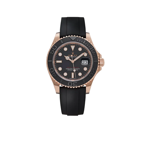 Yacht-Master 40 116655 Rose Gold Black Dial