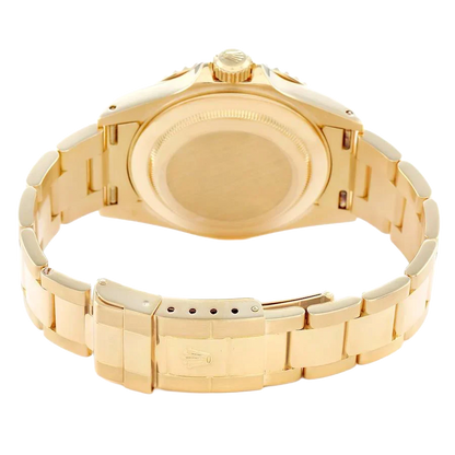 Yachtmaster 40mm Yellow Gold White Dial Mens Watch 16628
