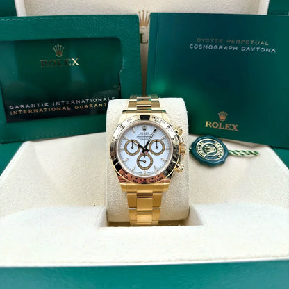 Daytona 40mm White Dial 126508