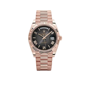 Rolex Day-Date 40mm 18K Everose Gold with Slate Ombre Dial 228235